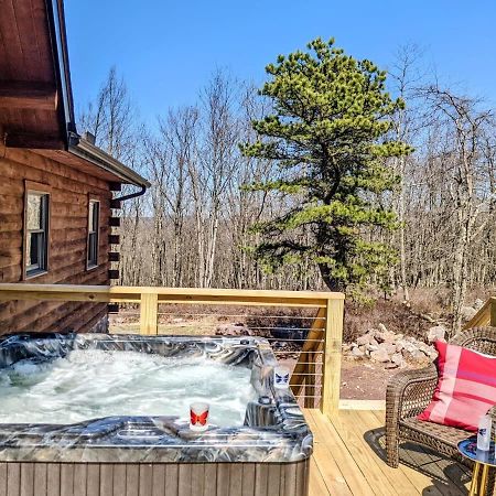 Skypine Lodge - Log Lodge Atop The World Jim Thorpe Extérieur photo